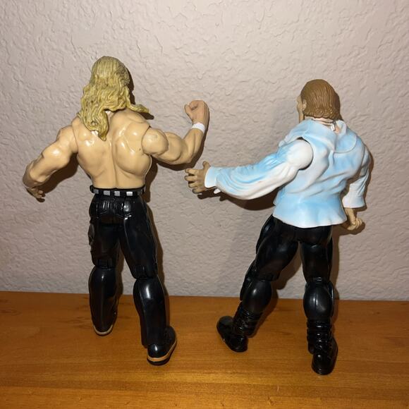 Lot of 13 VINTAGE 1999-2001 Jakks Pacific TITAN TRON LIVE Wrestling Figures WWF - Picture 9 of 13